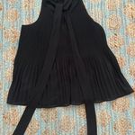 Black Pleated Top Size M Size M Photo 1