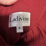 NEW LaDivine By Cinderella Divine NWT size 4 Red Photo 7
