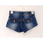 Harmony & Havoc  Women’s Jeans Shorts Blue Stretch Size 0 Photo 9