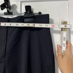 Brooks Brothers  Lanificio di Tollegno 100% Wool Dark Navy Blue Petite Trouser 10 Photo 3