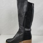 Lucky Brand Timinii Womens Riding Boots Size 10 Black Leather Suede Knee-High Photo 10