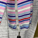 Talbots women M pullover scoopneck Longsleeve stripe sweater Photo 3