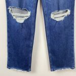 Paige  Stella High Rise Modern Straight Leg Jeans Soleil Destructed Sz 32/14 $239 Photo 5