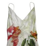 NWT SOCAPRI Floral Maxi in White Floral Print Silk Blend Slip Tank Dress 44 Size 8 Photo 1