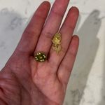 Vintage Red Rose Bud Lapel Pin Very Small Size gift memory hat lapel backpack Photo 2