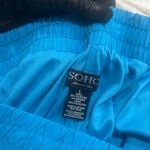 Soho  Blue Casual Drawstring Skirt Women’s Size Large NWT Photo 5