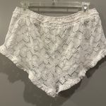 Victoria's Secret Victoria’s Secret Crochet Lace Swim Cover Up Shorts Photo 1