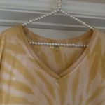 Kori  Mustard Tie-Dye Top Photo 1