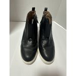 Linea Paolo Black Felicia Wedge Sneaker Booties Size 7 1/2 Photo 2