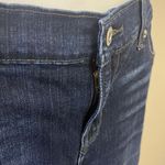Lucky Brand  Brooke Boot Dark Wash 5-Pocket Button Zip Closure Blue Jeans-8/29 Photo 4