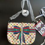 Brighton 32.  Holiday Love & Joy Pouch Crossbody Bag Photo 5
