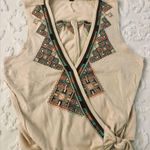 Free People boho tribal pattern top sz L Photo 1