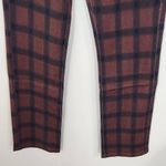 We Wore What Women's Navy and Brown Plaid Jeans Size 27 NWT Icon Jeans Plaid Photo 4