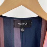 NWOT 4SIENNA Holland Lavender Multi Stripe Short Sleeve Tie Photo 6