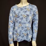 kim rogers  Blue Bird & Snowflake Long Sleeve Tee (S) Photo 1