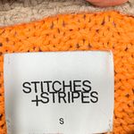 Stitches + Stripes Women’s Sweater Small Multicolor Striped Knit Cotton Blend Photo 4