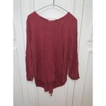Ariat  Women's Long Sleeve Blouse Red Size‎ Large Round Neck Photo 1
