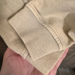 Topshop Dyed Tan Pink Printed Coffee & Chaos Custom Sweater Medium Photo 6