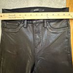 Hudson Jeans  Barbara High Rise Coated Bootcut Flare Jeans Black Womens Size 27 Photo 8