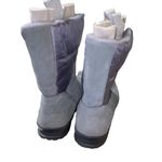 Lands' End Lands’ End Winter Snow Commuter Boots insulated 406465 womens sz 9B grey purple Photo 6