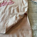 Wildfox  Blush Pink But First Cocktails Long Sleeve Sweatshirt Large Photo 7