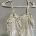 Urban Outfitters  White Juliette Lace Inset Romper Photo 8