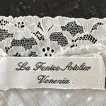 La Fenice Atelier Venezia VINTAGE Lace Trim Swiss Dot Lingerie Slip Nightgown White Size undefined Photo 1