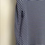 Title Nine  Blue and Gray Striped Performance Mini Dress - Size Medium Photo 5