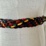 Capezio Argentina  colorful braided leather belt Photo 9