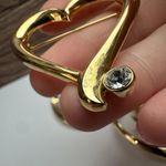 Heart Shape Lot Of 4 Hearts Brooch Pin Gold Tone 1 Trifari 1 Napier Photo 5