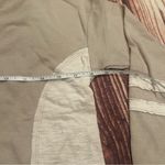 Hem & Thread Women’s  Henley Tan Cream Size Medium Photo 2