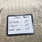 Ralph Lauren  Cable Knit Cowl Neck Sweater Women's Medium Ombre Beige Cream Photo 9