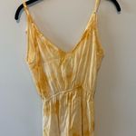 Audrey 3+1  Yellow Tie Dye Romper Photo 2