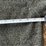 Market & Spruce  Women’s GreenButton Back Sweater with Black Elbow Patches Size M Photo 12