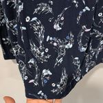 Lane Bryant NWT Dark Blue Floral Tank Top plus size 26/28 Photo 2