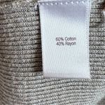 Jennifer Lopez dolman sleeve pleated mocha sweater top size large Photo 5