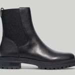 Madewell Bradley Chelsea leather ankle boots black 7.5 Photo 0