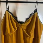 Cynthia Steffe Black lace Gold velvet dress Size 8 Photo 7