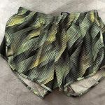 Nike  Dri-Fit Running Short Green Gray Pattern size Small Photo 0