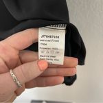 SheIn  Black V Neck Eyelash Lace Trim Top S Photo 6