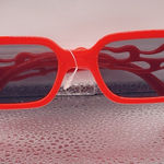 Women's Red Big sunglasses Photo 0