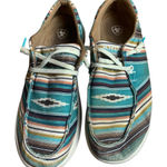 Ariat size 9.5 B loafers slip on Aztec western cowgirl Photo 0