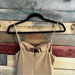 Gianni Bini  Tan Abby Cutout Midi Dress Size‎ 4 Photo 6