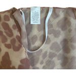 Pink Leopard Print Sheer Chiffon Kimono Topper Plus Size 1X Photo 3
