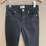 AGOLDE  High Rise Filter Free Skinny Jeans in Black Size 26‎ Photo 2