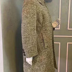 Mark Reed Fashion Women's Wool Coat Jacket White/Black Sz 18W Gray Photo 3