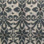 Icelandic Design Scandinavian Wool Cardigan Sweater S Blue Silver Clasps Fall Photo 6