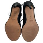 Coach NEW‎ Kira Lace-up Black Leather Stiletto HEELS Size 5 Photo 7