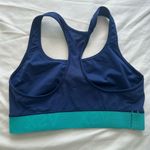 Victoria's Secret VSX Navy Racerback Thick Elastic Incredible Sports Bra S Photo 4