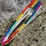 Handmade New Rainbow HairClip  Photo 0
